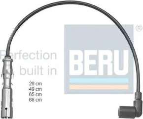 Zestaw przewodów zapłonowych BERU PRO1224