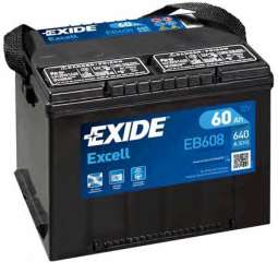 Akumulator rozruchowy EXIDE EB608