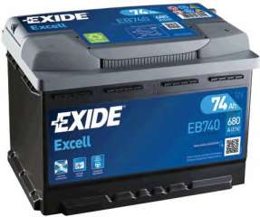 Akumulator rozruchowy EXIDE EB740