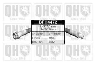 Przewód hamulcowy elastyczny QUINTON HAZELL BFH4472