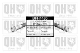 Przewód hamulcowy elastyczny QUINTON HAZELL BFH4480