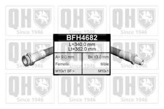 Przewód hamulcowy elastyczny QUINTON HAZELL BFH4682