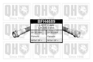 Przewód hamulcowy elastyczny QUINTON HAZELL BFH4689