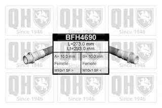 Przewód hamulcowy elastyczny QUINTON HAZELL BFH4690