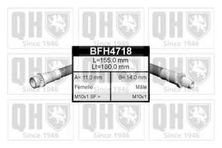 Przewód hamulcowy elastyczny QUINTON HAZELL BFH4718