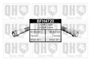 Przewód hamulcowy elastyczny QUINTON HAZELL BFH4720