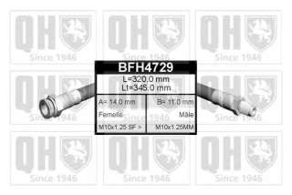 Przewód hamulcowy elastyczny QUINTON HAZELL BFH4729