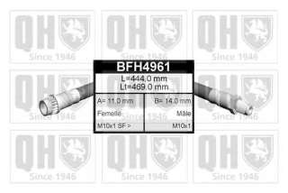 Przewód hamulcowy elastyczny QUINTON HAZELL BFH4961