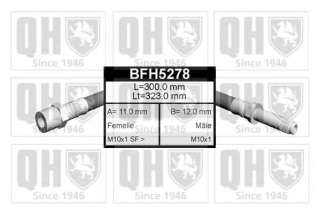 Przewód hamulcowy elastyczny QUINTON HAZELL BFH5278