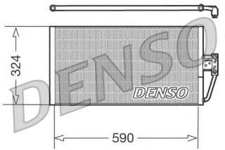 Chłodnica klimatyzacji DENSO DCN05006