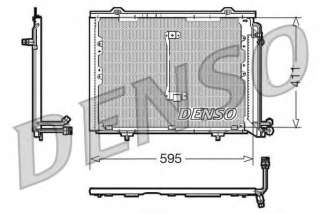 Chłodnica klimatyzacji DENSO DCN17013