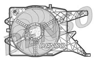 Wentylator chłodnicy silnika DENSO DER20010