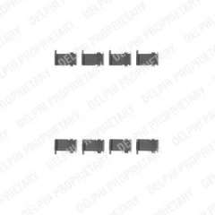 Zestaw montażowy klocków hamulcowych DELPHI LX0226