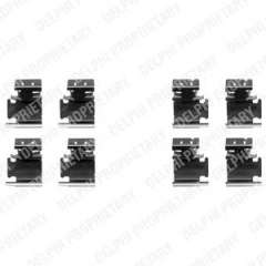 Zestaw montażowy klocków hamulcowych DELPHI LX0354