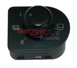Przełącznik regulacji lusterka METZGER 0916065