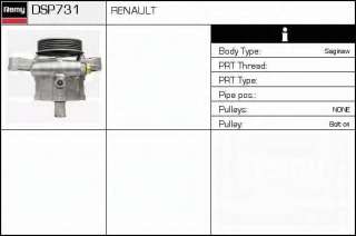 Pompa hydrauliczna układu kierowniczego DELCO REMY DSP731