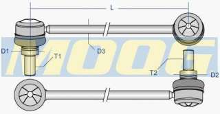 Łącznik/wspornik stabilizatora MOOG FI-LS-0048