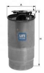 Filtr paliwa UFI 24.427.00
