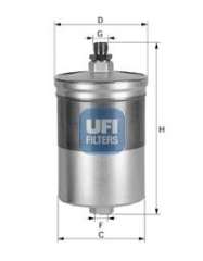Filtr paliwa UFI 31.573.00