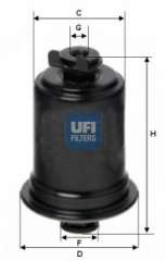 Filtr paliwa UFI 31.753.00