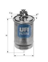 Filtr paliwa UFI 55.427.00