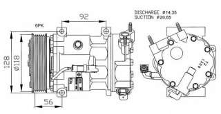 Kompresor klimatyzacji NRF 32240G