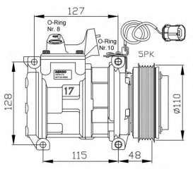 Kompresor klimatyzacji NRF 32464G