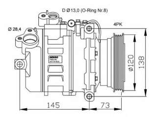 Kompresor klimatyzacji NRF 32519G