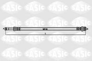 Przewód hamulcowy elastyczny SASIC 6606014
