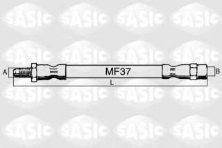 Przewód hamulcowy elastyczny SASIC SBH0180