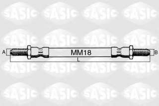 Przewód hamulcowy elastyczny SASIC SBH6334