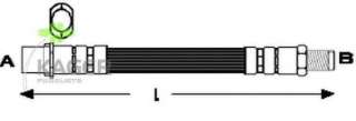 Przewód hamulcowy elastyczny KAGER 38-0143