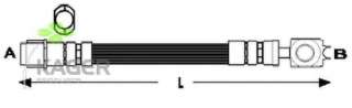 Przewód hamulcowy elastyczny KAGER 38-0790
