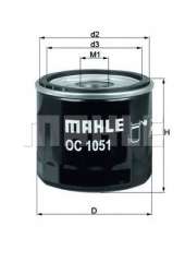 Filtr oleju MAHLE ORIGINAL OC 1051