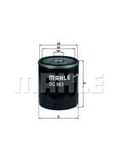 Filtr oleju MAHLE ORIGINAL OC 983