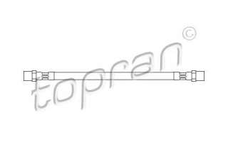 Przewód hamulcowy elastyczny TOPRAN 103 699