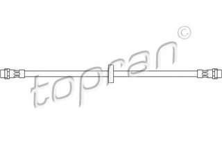 Przewód hamulcowy elastyczny TOPRAN 103 839