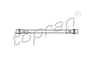 Przewód hamulcowy elastyczny TOPRAN 104 414