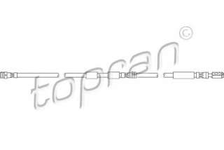 Przewód hamulcowy elastyczny TOPRAN 110 393