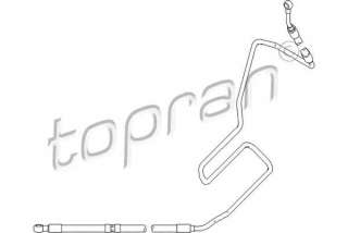Przewód hydrauliczny układu wspomagania TOPRAN 113 357