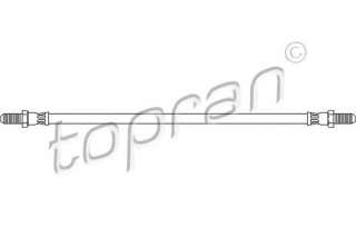 Przewód hamulcowy elastyczny TOPRAN 300 335