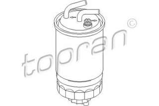 Filtr paliwa TOPRAN 301 055