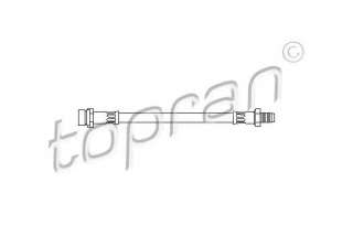 Przewód hamulcowy elastyczny TOPRAN 301 057