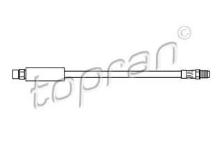 Przewód hamulcowy elastyczny TOPRAN 500 194