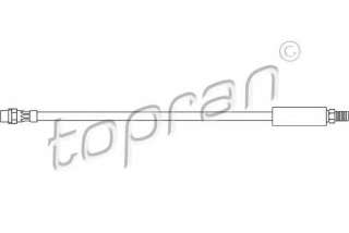 Przewód hamulcowy elastyczny TOPRAN 500 195