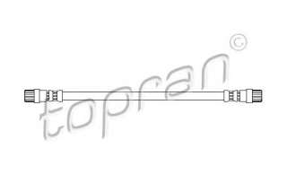 Przewód hamulcowy elastyczny TOPRAN 720 906