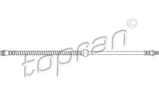 Przewód hamulcowy elastyczny TOPRAN 720 923