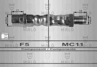 Przewód hamulcowy elastyczny MALO 8062