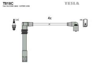 Zestaw przewodów zapłonowych TESLA T818C