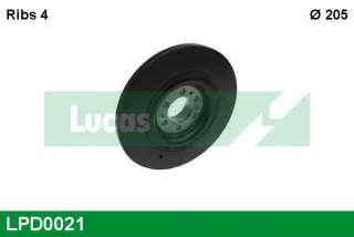 Koło pasowe wału korbowego LUCAS ENGINE DRIVE LPD0021